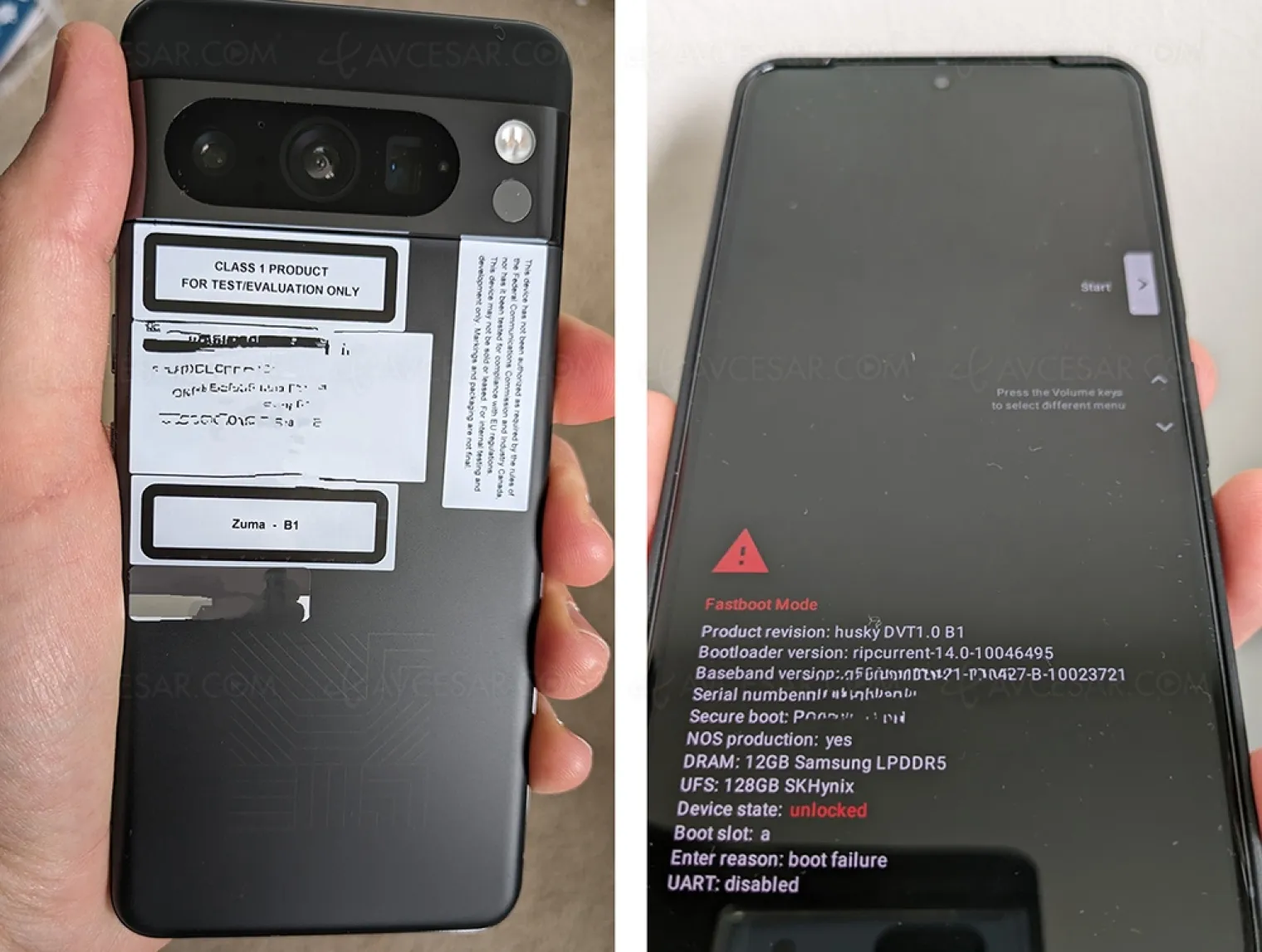 google-pixel-8-pro-smartphone-prototype-dans-la-nature