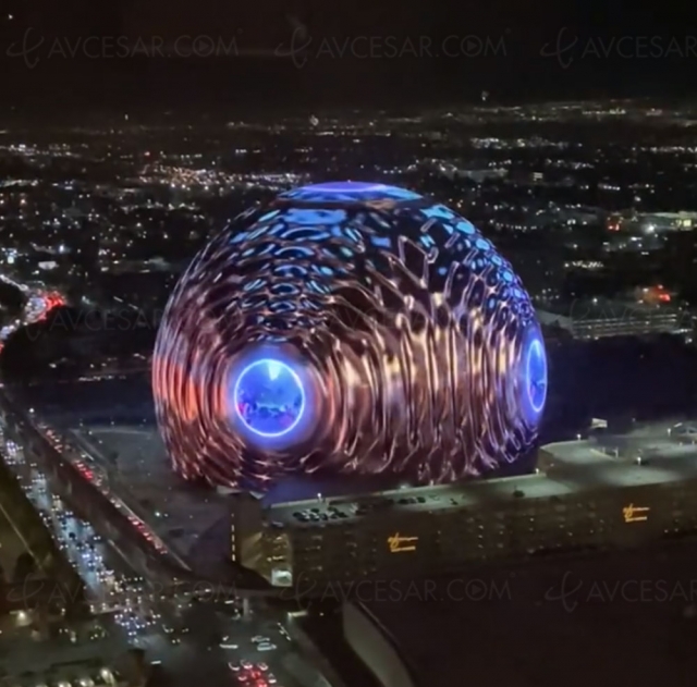 The Sphere : le plus grand écran LED du monde est Las Vegas, il est juste incroyable