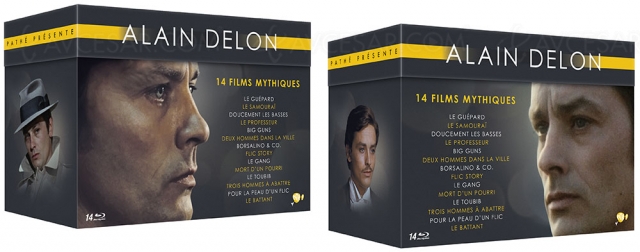 Coffret Pathé 14 films Alain Delon, hommage à une légende vivante