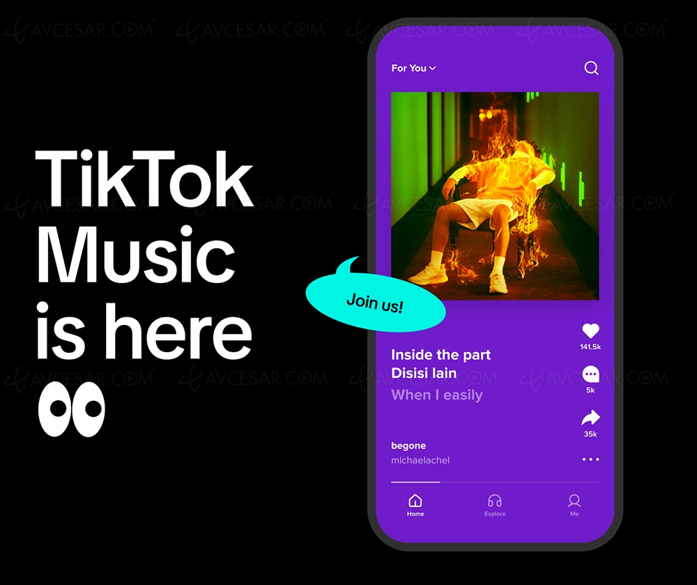 Prends garde Spotify, voici TikTok&nbsp;Music