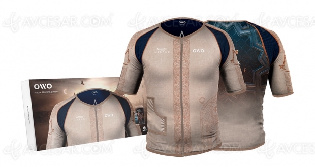 Veste haptique Assassin's Creed Mirage, ça va cogner