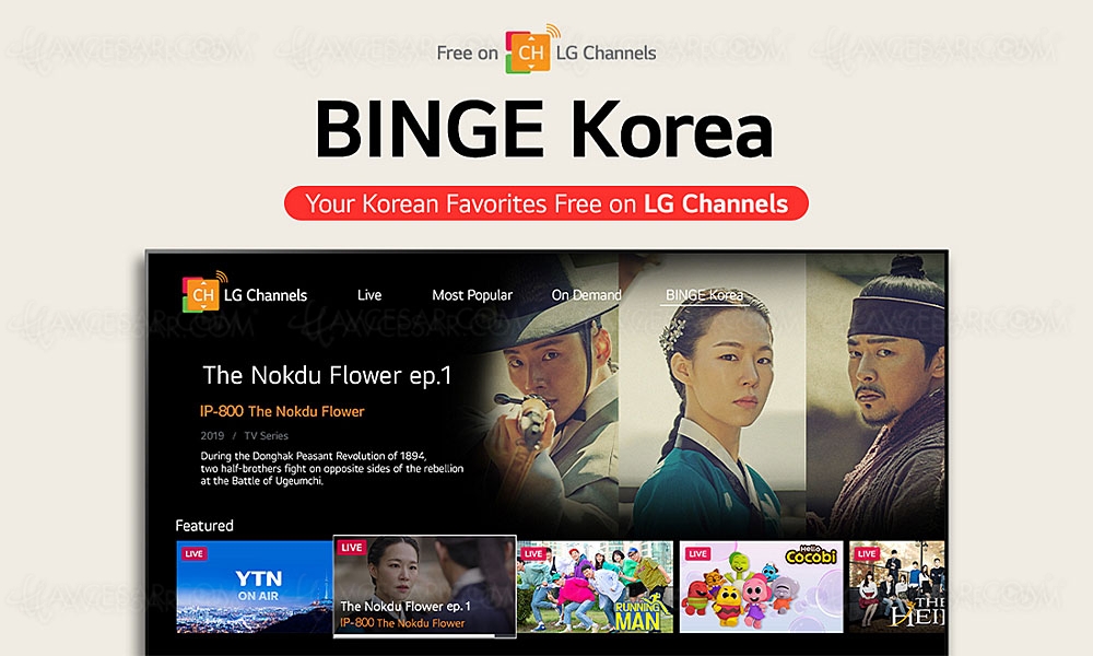 ​​K-Pop et contenus coréens à gogo sur&nbsp;LG&nbsp;Channels​