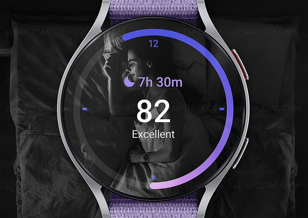 Samsung Galaxy Watch6 4G (44 mm / Graphite) - Montre connectée