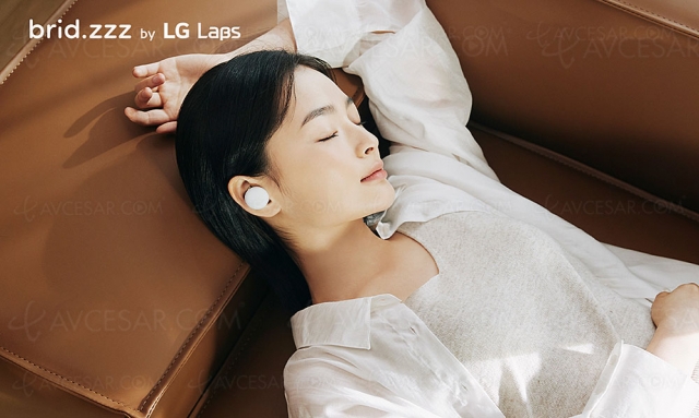 LG brid.zzz, écouteurs dédiés au sommeil et à la relaxation