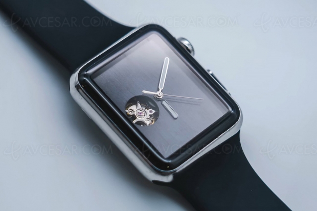 Apple Watch désossée et transformée en… montre mécanique !