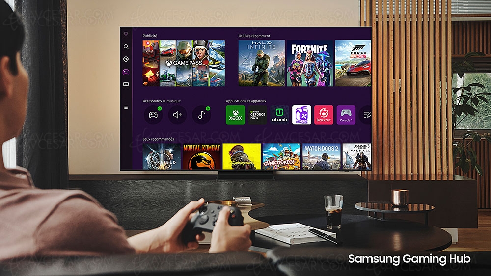 Samsung Gaming Hub bientôt (presque) disponible sur Samsung Smart&nbsp;TV&nbsp;2020