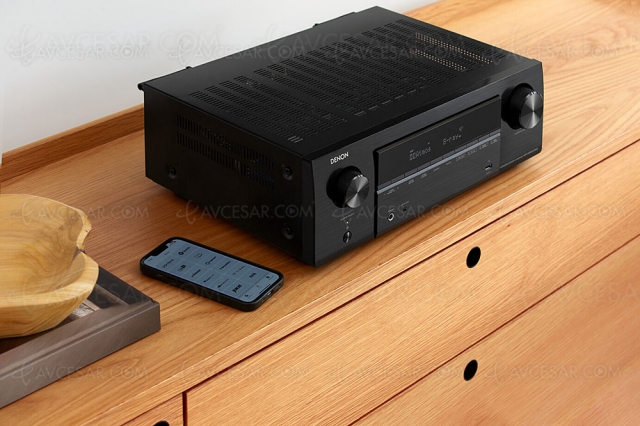 Denon AVR-X1800H DAB, ampli 7.2 Ultra HD 8K, HDMI 2.1, HDR Dolby Vision, HDR10+, AirPlay 2, Heos…