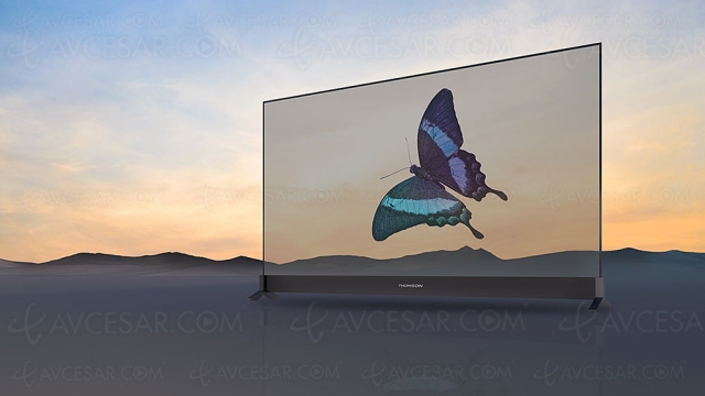 IFA 23 > TV Thomson Scenium, le retour d'une gamme iconique : du Mini LED à l'Oled transparent