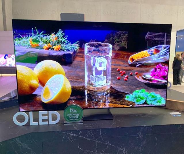 IFA 23 > Samsung TQ83S91C, TV White Oled 83'' (211 cm) disponible bientôt en France