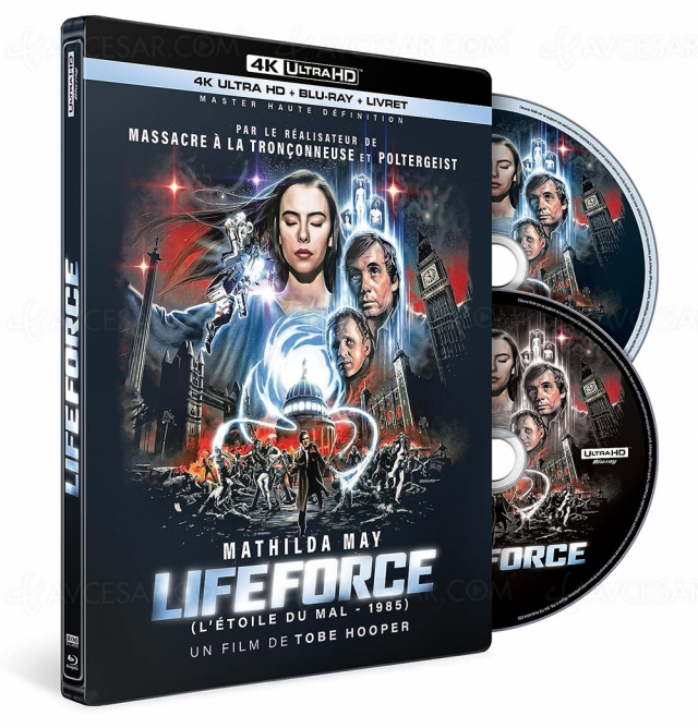 Lifeforce l’étoile du Mal : le film culte de Tobe Hooper bientôt en 4K Ultra HD