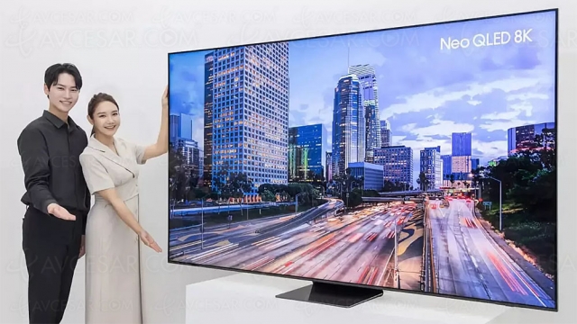 IFA 23 > TV Mini LED 8K Samsung TQ98QN990C, vaisseau amiral géant à tous points de vue