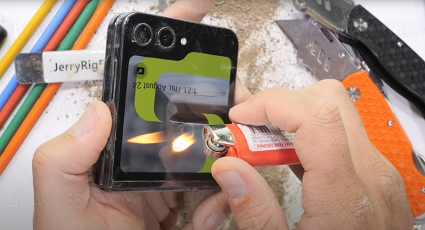 Torturé, le Samsung Galaxy Z Flip 5 n’avoue rien