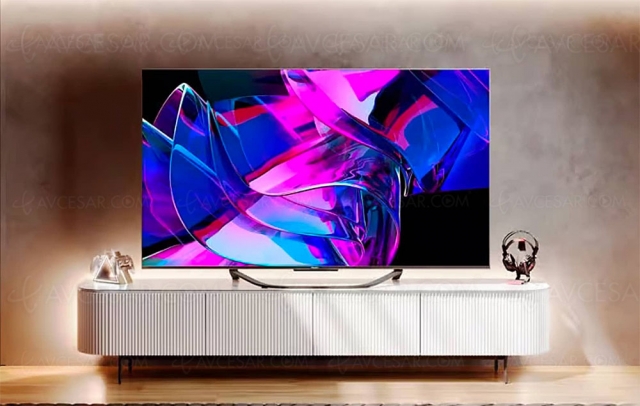 IFA 23 > Hisense 100U7K (100'', 254 cm), le plus grand TV Mini LED Ultra HD 4K du moment