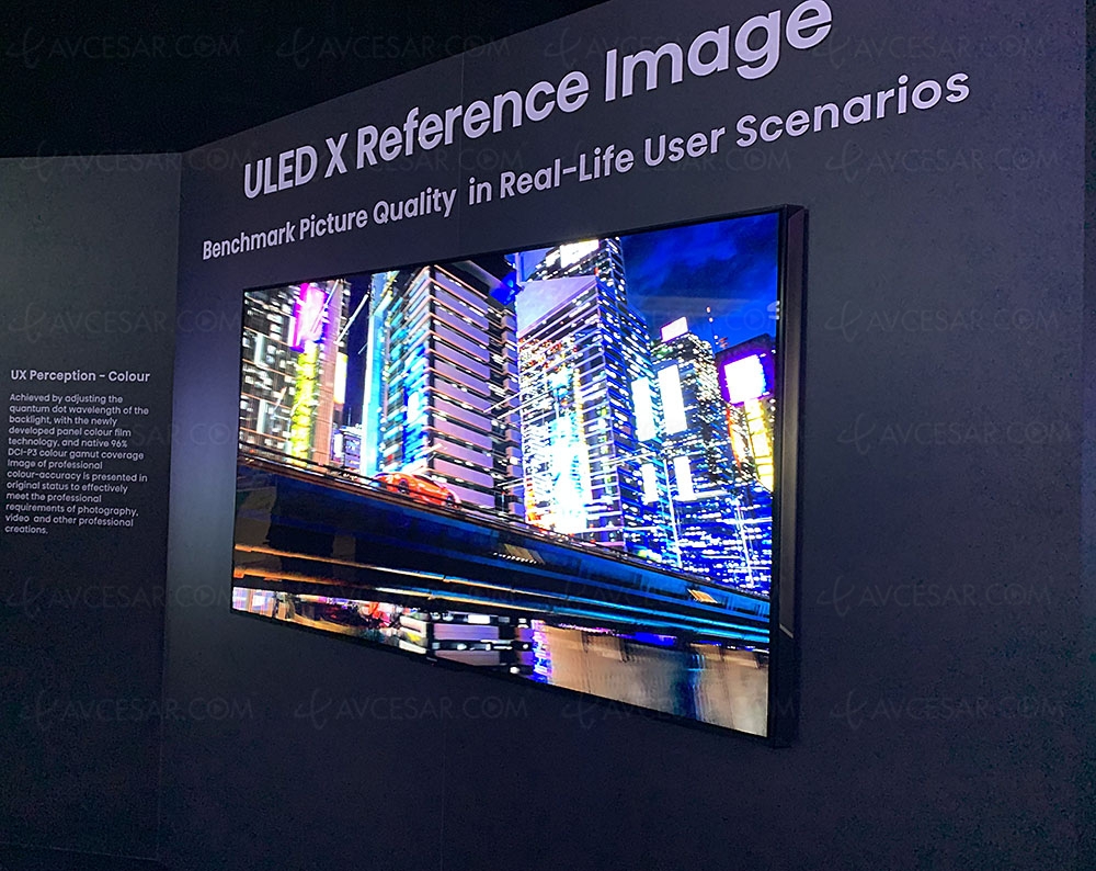 IFA 23 > Hisense&nbsp;UX, TV Mini&nbsp;LED Ultra&nbsp;HD 4K 65'' et&nbsp;85'', mise à jour&nbsp;spécifications