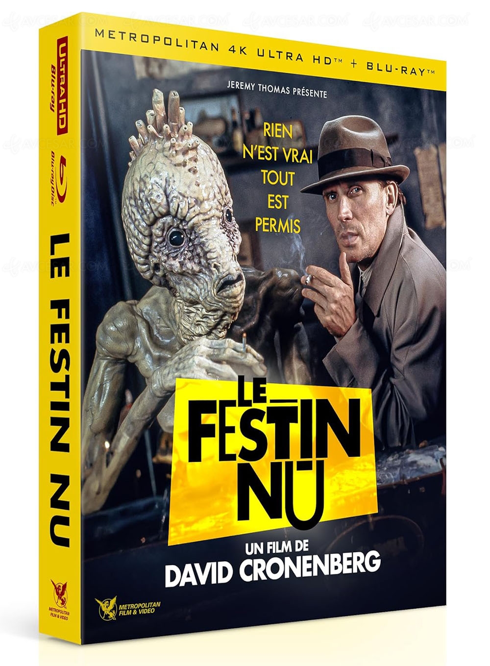 Le festin nu bientôt en 4K&nbsp;Ultra&nbsp;HD, David Cronenberg adapte William&nbsp;Burroughs