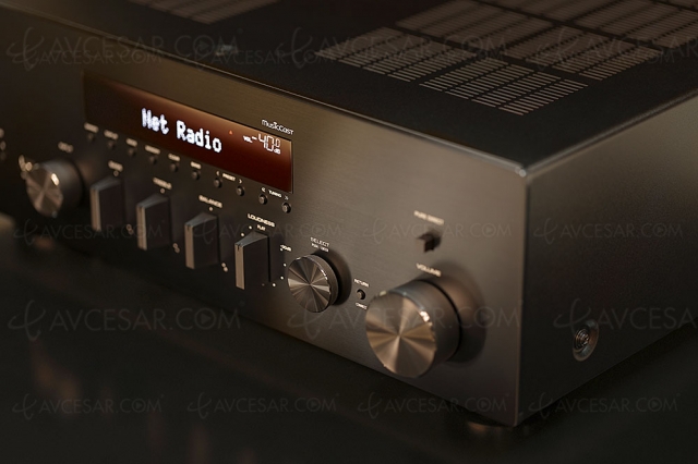 Yamaha R‑N600A, ampli Hi‑Fi multiroom MusicCast, AirPlay 2, Bluetooth/DLNA