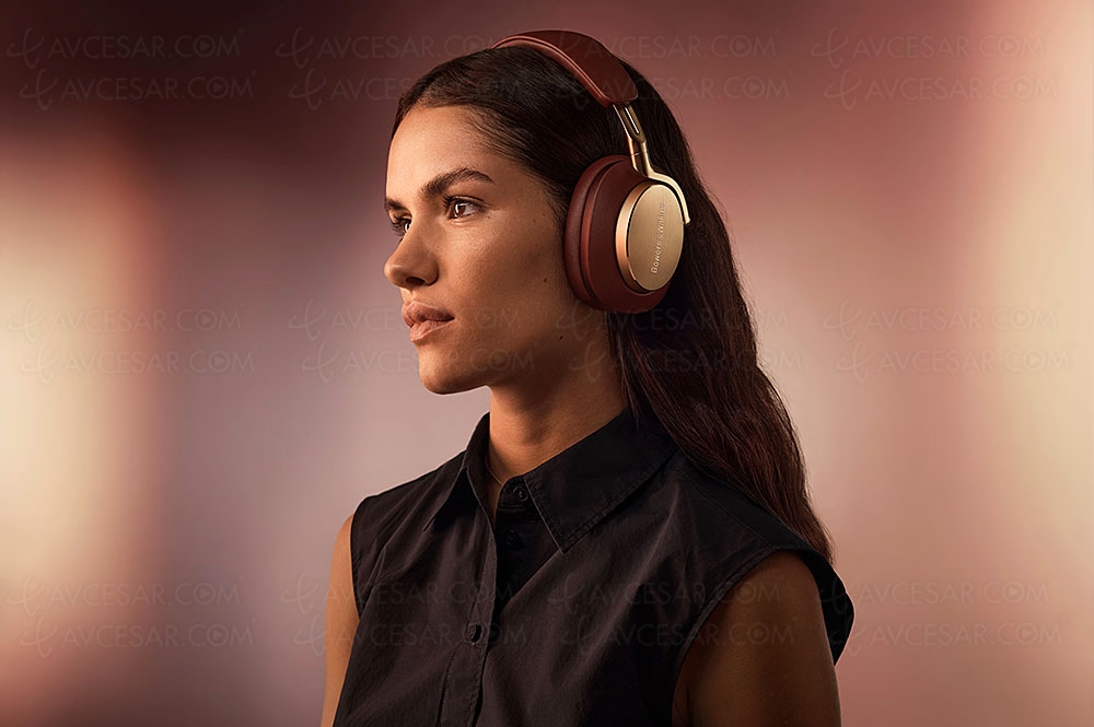 Bowers &amp; Wilkins PX8 Royal Burgundy, performances sonores&nbsp;extrêmes