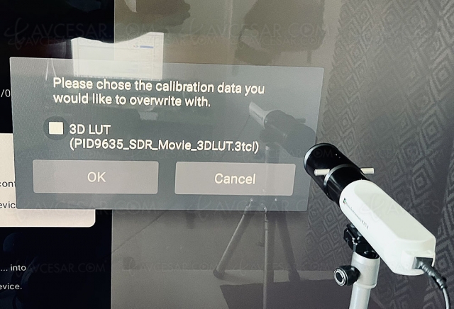 TV TCL C745/C845, réglages 1D Lut/3D Lut en approche…