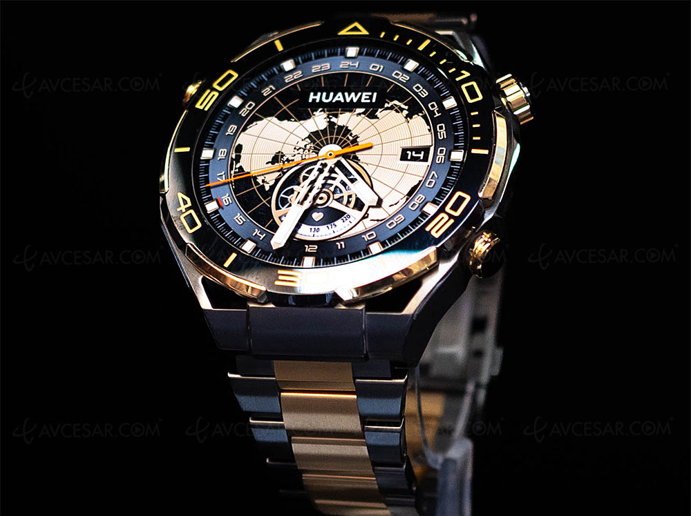 Huawei Watch Ultimate Design, il est l’or, mon&nbsp;Seignor