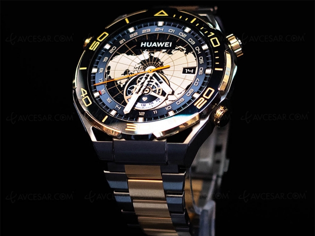 Huawei Watch Ultimate Design, il est l’or, mon Seignor