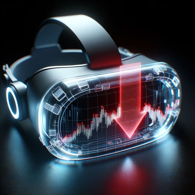 Marché réalité virtuelle/réalité augmentée, la baisse continue