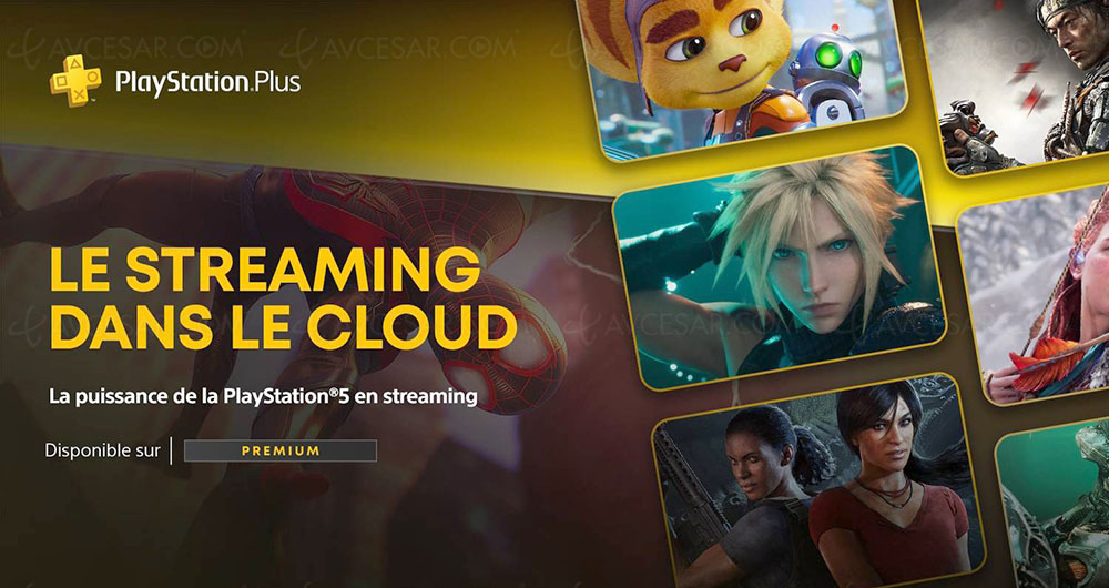 Jeux PS5 en streaming, lancement le 23&nbsp;octobre