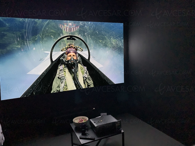 BenQ W4000i, l'une des stars du salon PAVS 2023