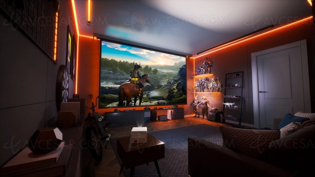 BenQ X3100i, vidéoprojecteur 4K Android TV 11 : 2 160p/60 ou 1 080p/240
