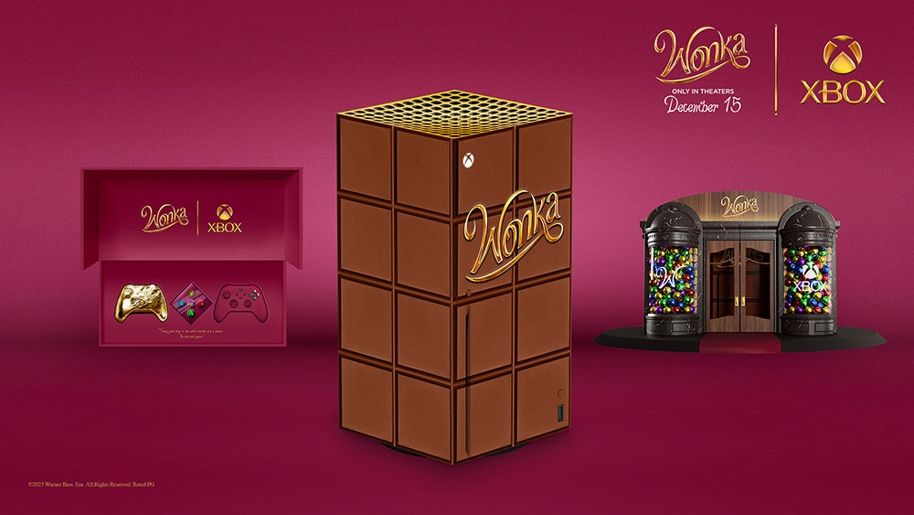 Wonka x Xbox : une manette en chocolat&nbsp;!