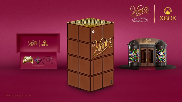 Wonka x Xbox : une manette en chocolat !