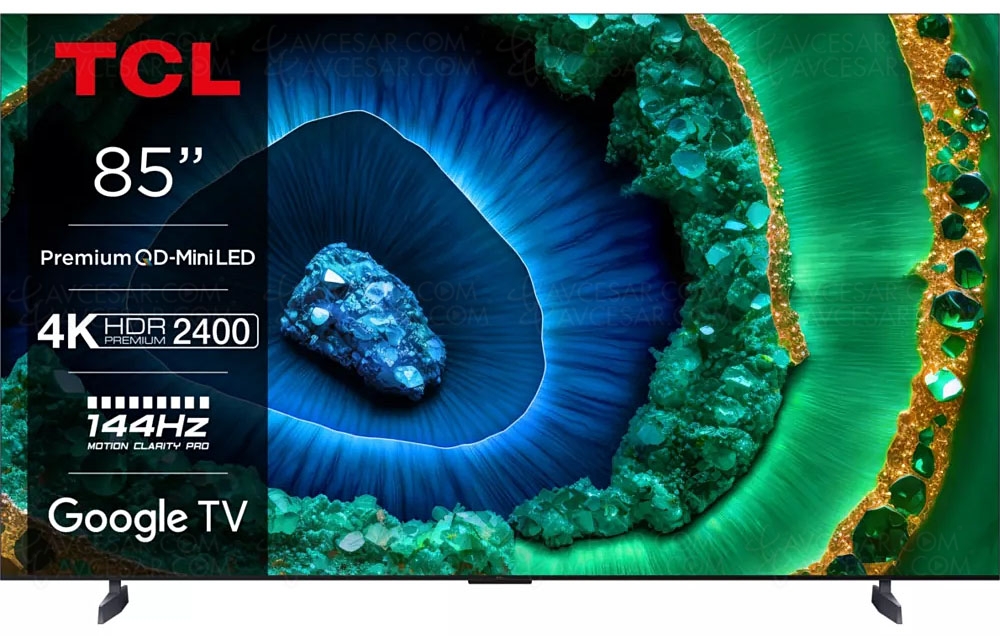 Black Friday 2023 > TV Mini LED TCL&nbsp;85C955 à&nbsp;2&nbsp;990&nbsp;€, soit &#8209;1&nbsp;000&nbsp;€ ou&nbsp;&#8209;26% de&nbsp;remise