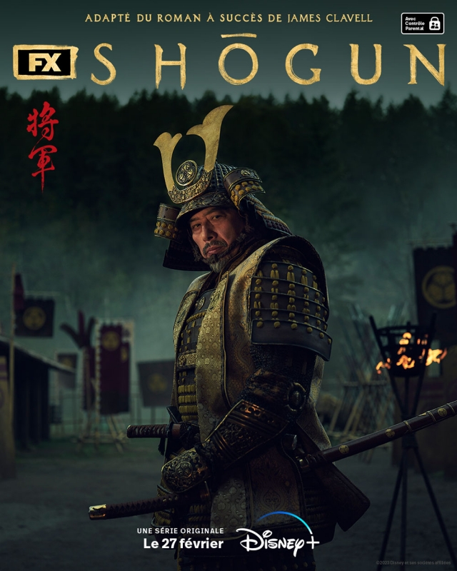 La série d'époque Shōgun sera disponible le 27 février sur Disney+