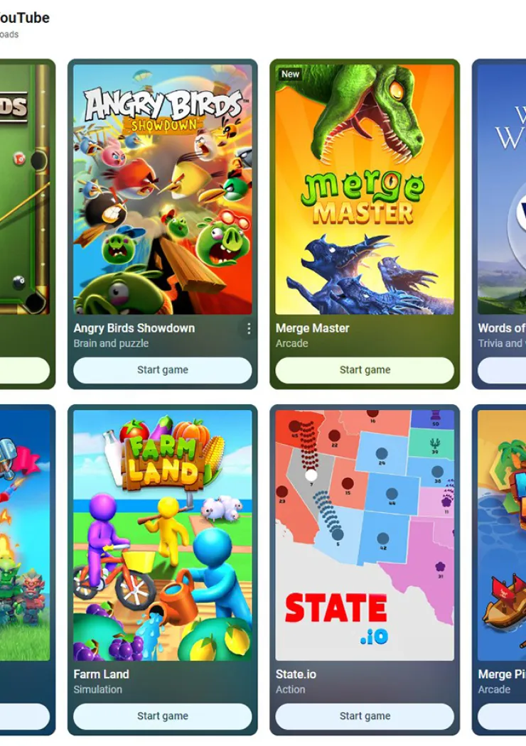 jeux-video-sur-youtube-pour-les-membres-premium