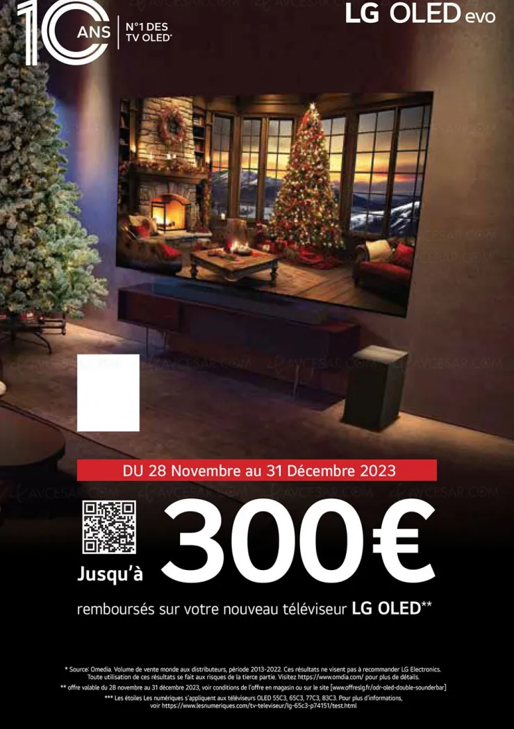 offre-de-remboursement-tv-oled-lg-c3-300-rembourses