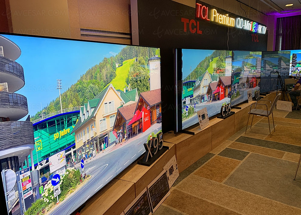 TCL 85X955, TV Mini&nbsp;LED sur le&nbsp;gril&nbsp;: record de luminosité&nbsp;battu