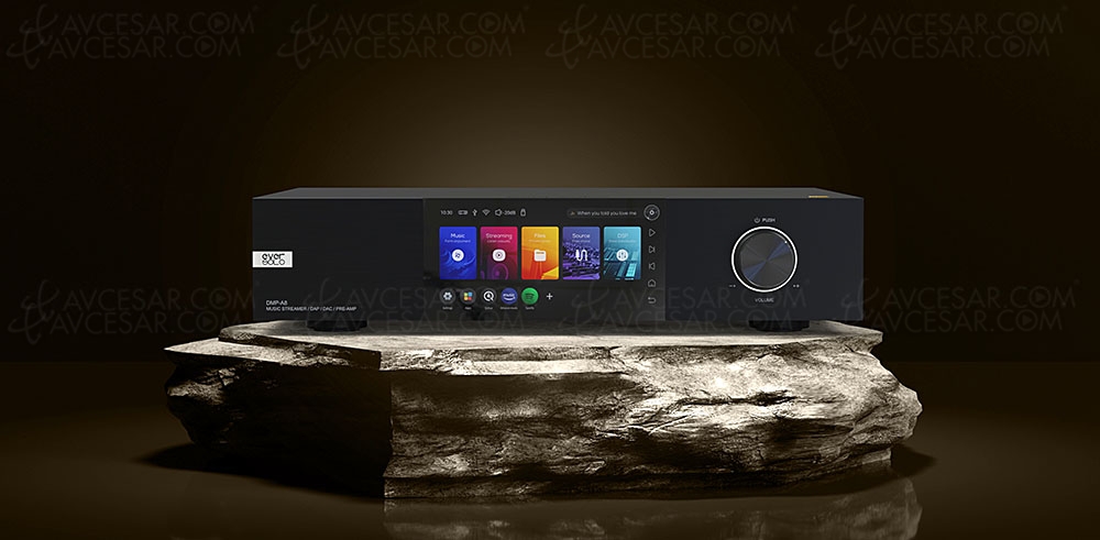 EverSolo DMP‑A8, lecteur réseau audiophile +&nbsp;Dac +&nbsp;pré‑amplificateur