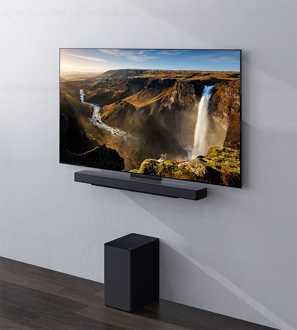 CES 24 > LG S70TY&nbsp;: barre de son Wowcast, Dolby Atmos/DTS:X et&nbsp;Wi‑Fi