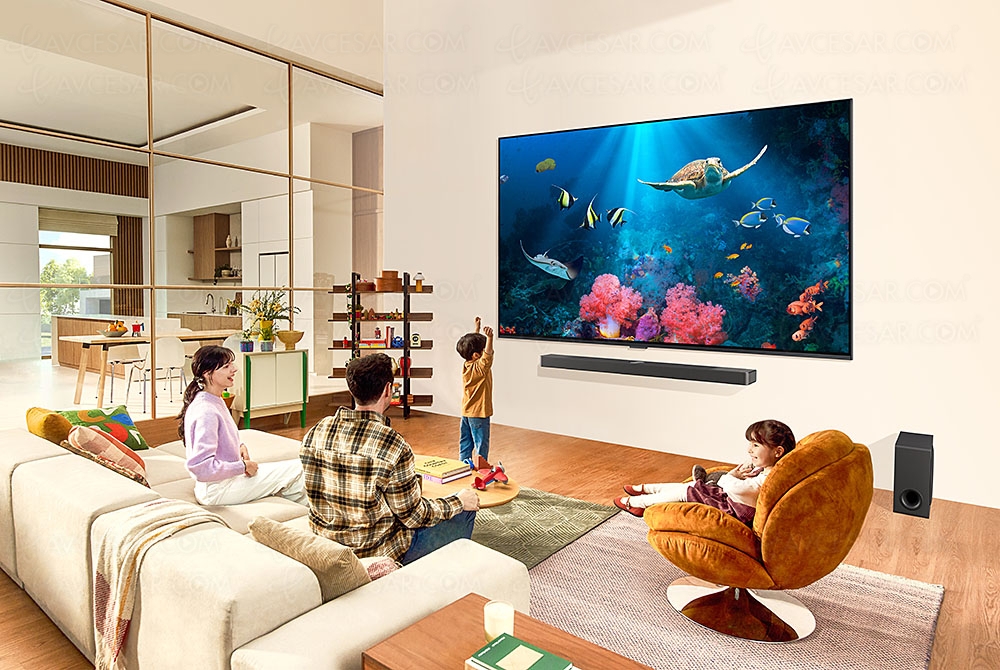 CES 24 > LG QNED99T, TV Mini&nbsp;LED Ultra&nbsp;HD&nbsp;8K&nbsp;: Alpha&nbsp;9, 4&nbsp;HDMI&nbsp;2.1, Dolby Vision/Atmos, du&nbsp;65'' au&nbsp;86&nbsp;pouces