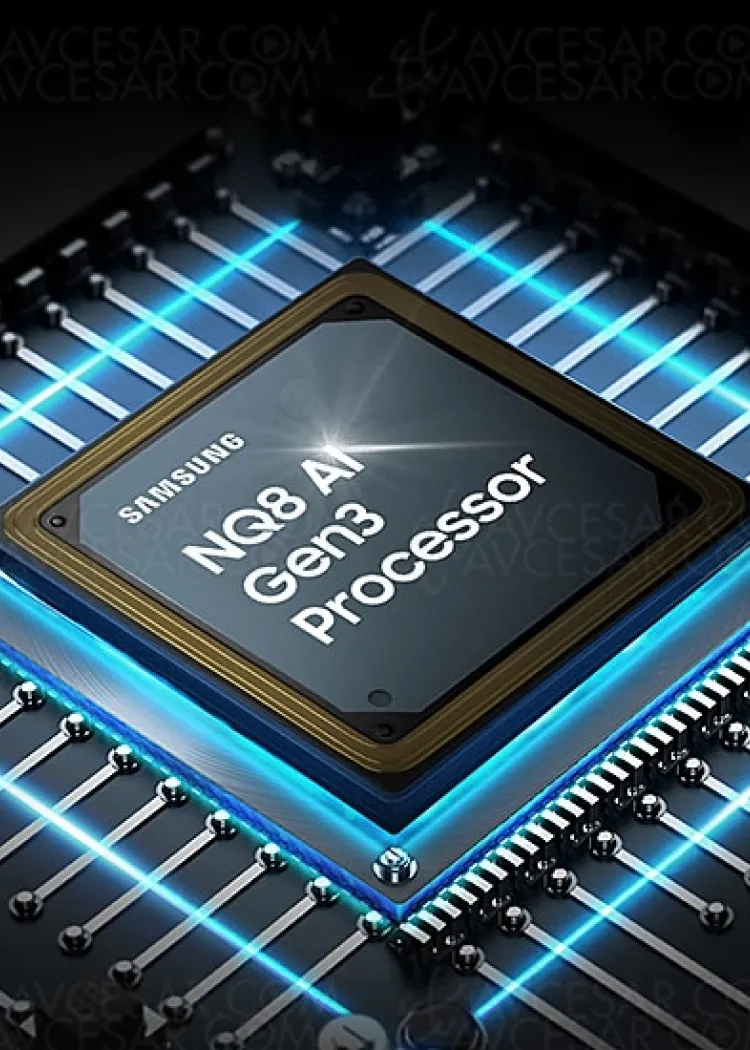 CES 24 > Processeur NQ8&nbsp;AI Gen3 avec 512&nbsp;modules Deep&nbsp;Learning pour les TV Neo&nbsp;QLED Samsung&nbsp;8K