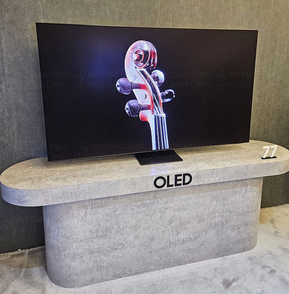 TV QD Oled Samsung S95D&nbsp;: mise à jour pic lumineux à 3 000 nits