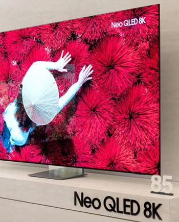 CES 24 > Samsung QN800D, TV Mini LED Ultra&nbsp;HD 8K&nbsp;: Tizen&nbsp;8.0, Daily+, Now+, design Infinity&nbsp;Air…
