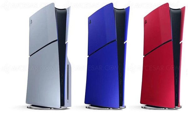 PlayStation 5 Slim et manettes DualSense, trois nouvelles couleurs Deep Earth, Volcanic Red et Cobalt Blue