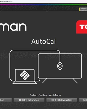 Calman, TV TCL C735/C835/C935 et&nbsp;TCL&nbsp;C745/C845, calibrages 1D&nbsp;Lut/3D&nbsp;Lut&nbsp;disponibles