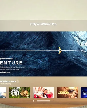 Quels contenus 3D&nbsp;8K sur Apple Vision&nbsp;Pro&nbsp;?