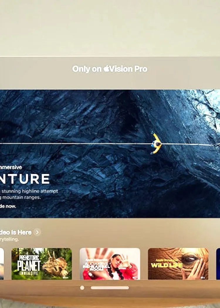 Quels contenus 3D&nbsp;8K sur Apple Vision&nbsp;Pro&nbsp;?