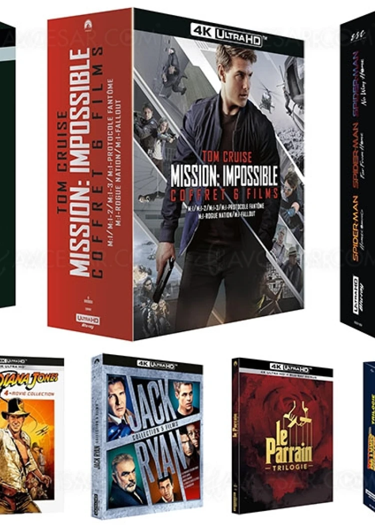 Soldes hiver 2024 > Amazon, 617&nbsp;coffrets 4K Ultra&nbsp;HD à petit prix (environ 10&nbsp;€&nbsp;le&nbsp;titre)