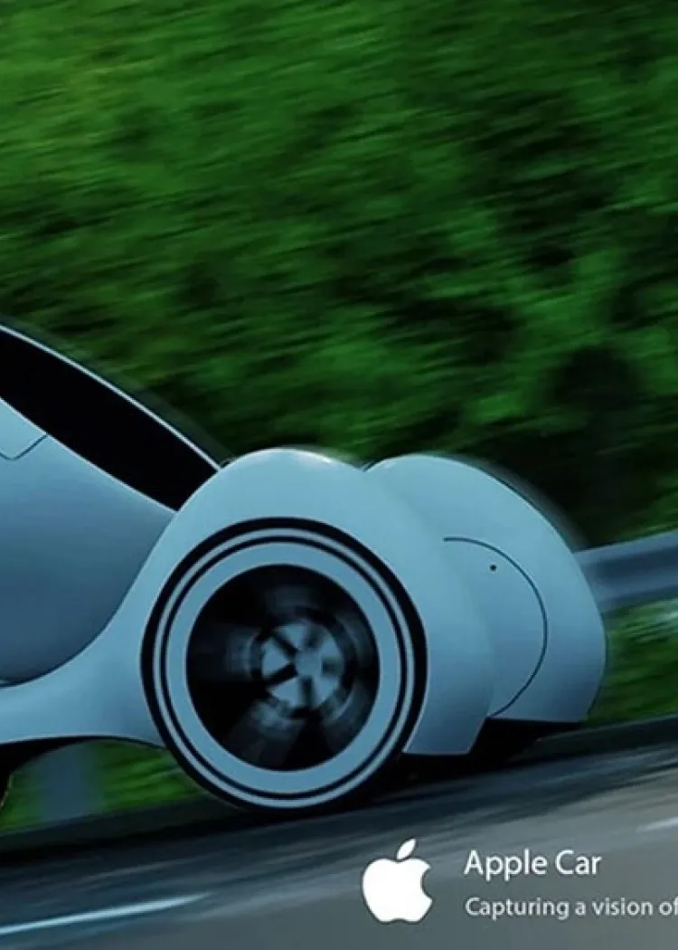 Voiture Apple Car, pas autonome, pas&nbsp;avant&nbsp;2028