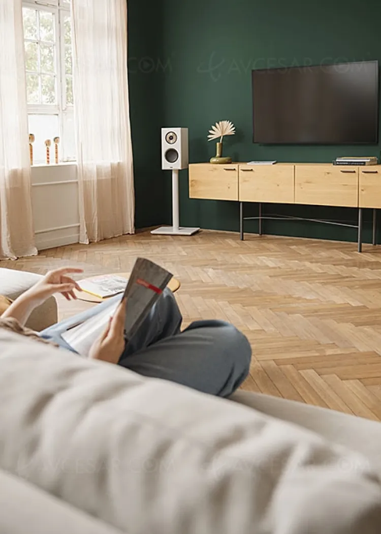 Teufel M2, enceintes bibliothèque actives AirPlay&nbsp;2, Chromecast et&nbsp;Bluetooth&nbsp;5.0