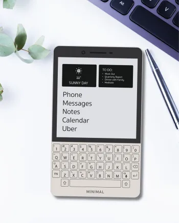 Smartphone Minimal pour détox&nbsp;numérique