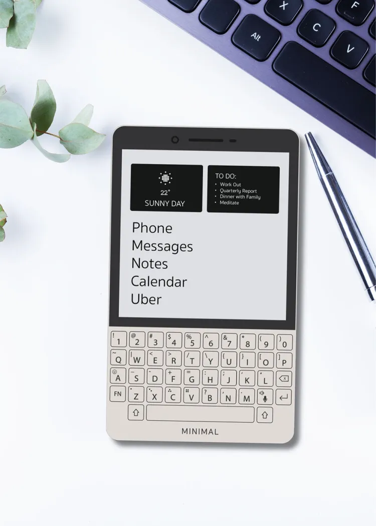 Smartphone Minimal pour détox&nbsp;numérique